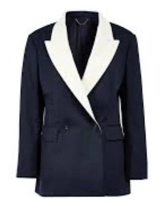 NWT SALVATORE FERRAGAMO BLUE BLAZER SIZE 42 (6/8 US) - Picture 4 of 6